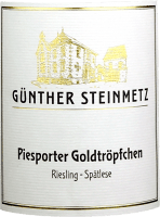 Vorschau: Piesporter Goldtröpfchen Riesling Spätlese Goldkapsel 2019 - Günther Steinmetz