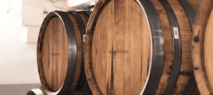 The special cherry wood barrels