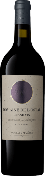 Domaine de L'Ostal Grand Vin Minervois La Livinière AOC 2017 - Domaines Cazes