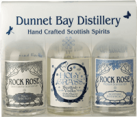 Rock Rose Gin Miniatur Triple Gift Pack - Dunnet Bay Distillery