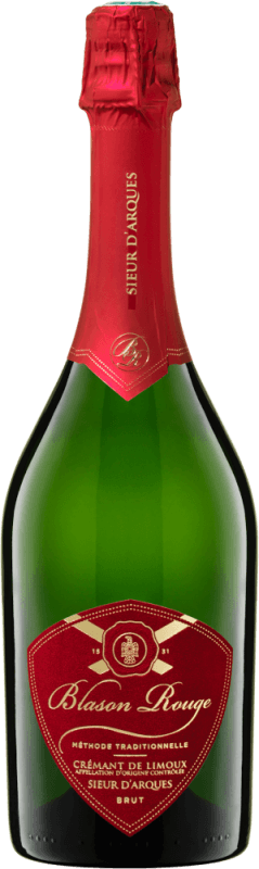 Blason Rouge Crémant de Limoux Brut AOC - Sieur d&#039;Arques