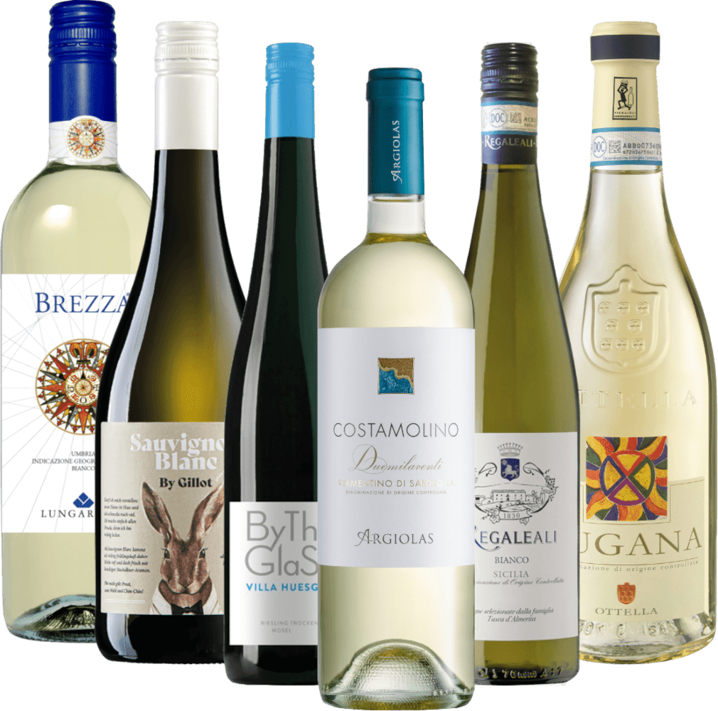 White wines for the terrace