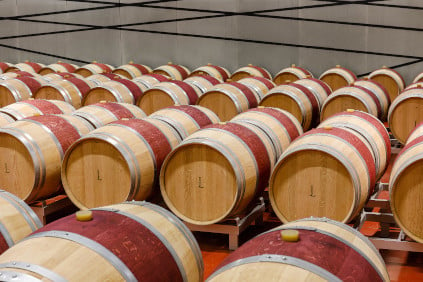 Here the wines from Luce della Vite mature in oak barrels