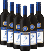 6er Vorteils-Weinpaket Merlot - Barefoot