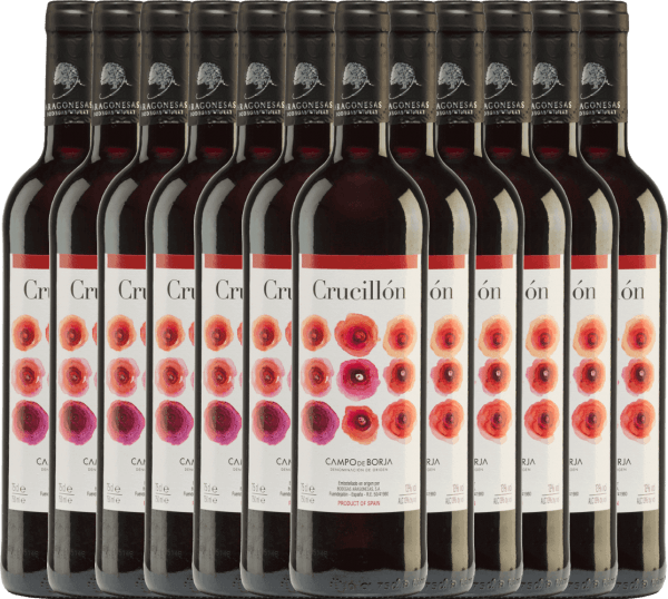12er Vorteils-Weinpaket - Crucillón DO 2019 - Bodegas Aragonesas