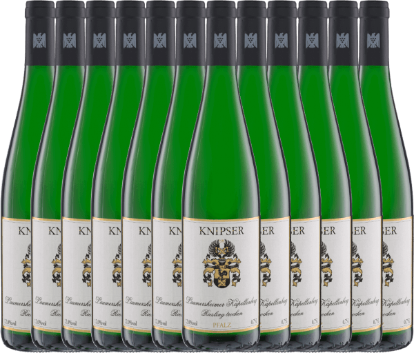 12er Vorteils-Weinpaket - Kapellchen Riesling - Knipser