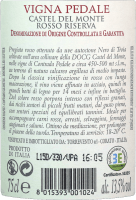 6er Vorteils-Weinpaket - Vigna Pedale Castel del Monte Riserva DOCG 2016 - Torrevento